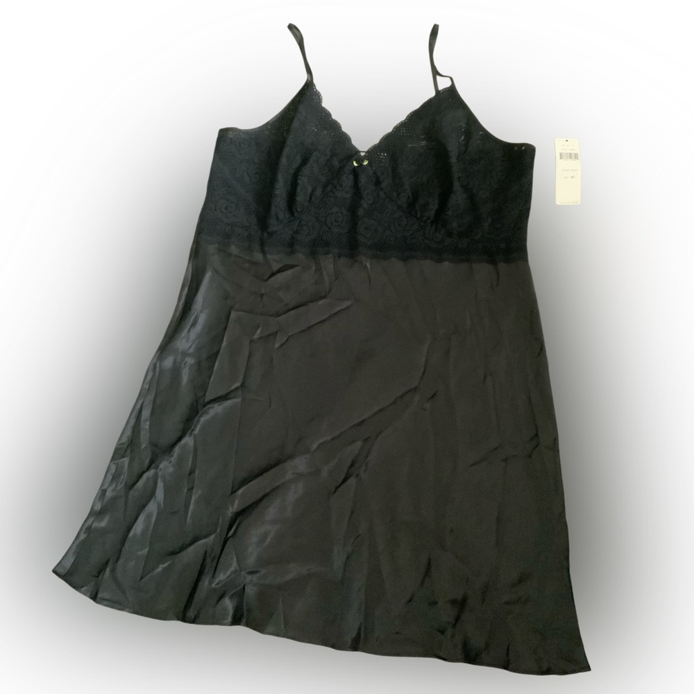 Y2K Nine & Company V Neck Night Gown with Lace adjustable straps XL Fairy